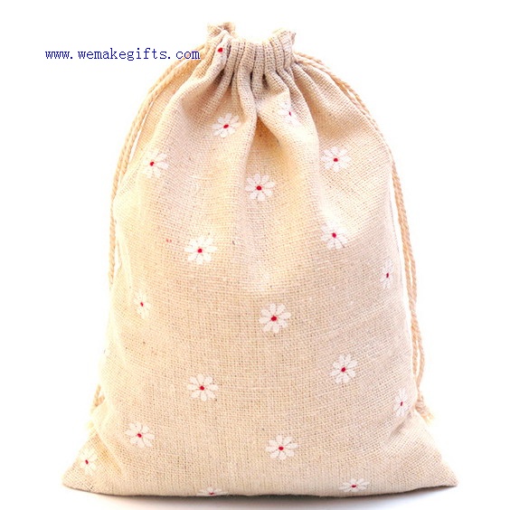 cotton drawstring gift bags