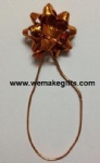 Star bow with stretch loop