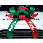 Printed Happy Birthday Car Bow