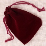 Popular velvet gift bag