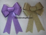 PVC glitter bow