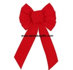 Velvet ribbon bow